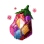 Regenbogen-Edelsteinfrucht